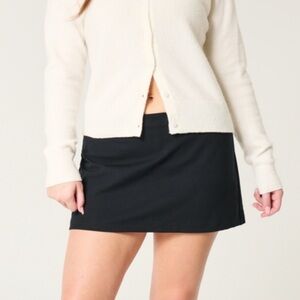 NWT Hollister low-rise ponte a-line mini skort